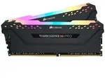 CORSAIR Vengeance RGB PRO schwarz DIMM Kit 16GB, DDR4-3200, CL16-18-18-36