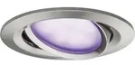 PAULMANN EBL Set Nova Plus ZB Coin RGBW rd schw LED 3x2,5W 230V 51mm Eisen geb/Alu