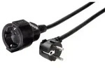 HAMA Netzverl&auml;ngerungskabel, Schuko, Profi, 3m, schwarz