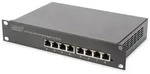 Digitus Professional DN-953 Rackmount Gigabit Switch, 8x RJ-45, PoE+