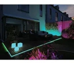 PAULMANN Plug & Shine LED Bodeneinbauleuchte Smart Home Zigbee RGBW Basisset IP65