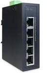 DIGITUS Industrieller Gigabit Ethernet Switch 5-Port, DIN rail, erweiterter