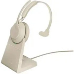 JABRA Evolve2 65 Link380c UC Mono Stand Beige