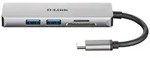 D-LINK 5-in-1 USB-C Hub with HDMI/Card Reader
