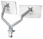 KENSINGTON SmartFit&reg; One-Touch Dual-Monitorarm grau