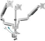 ICY BOX Monitorst&auml;nder mit Tischhalterung f&uuml;r drei Monitore bis zu 32 (81 cm)