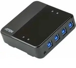 ATEN US3344 USB 3,2 Gen1 Switch, 4-Port Umschalter zur Peripherie Freigabe