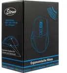 INTER-TECH Eterno M-230 kabellose ergonomische Maus schwarz, USB