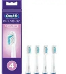 ORAL-B Aufsteckb&uuml;rsten Pulsonic Sensitive 4er Wei&szlig;