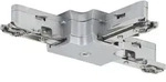 PAULMANN URail System Light&Easy T-Verbinder 125mm max. 1000W Chrom matt 230V Metall
