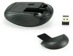 EQUIP Life kabellose optische Mini Maus schwarz, USB
