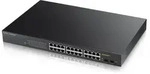 ZYXEL GS1900 Rackmount Gigabit Smart Switch, 24x RJ-45, 2x S
