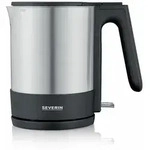SEVERIN WK 3409 Wasserkocher 1.7L edelstahl/schwarz