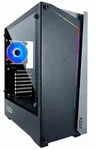 AZZA Apollo 430 DF2 schwarz, Glasfenster