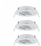 PAULMANN Einbauleuchte Choose Basisset schwenkbar rund 84mm 50&deg; max. 3x10W 