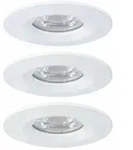 PAULMANN LED Einbauleuchte Nova Mini Coin Basisset starr IP44 rund 65mm Coin 3x4W