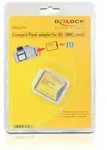 DELOCK SDHC/MMC Adapter, CompactFlash