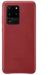 Samsung Leather Cover f&uuml;r Galaxy S20 Ultra rot