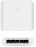 UBIQUITI UniFiSwitch Flex Outdoor Gigabit Managed Switch, 5x RJ-45, PoE/PoE++ PD,