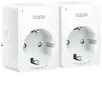 TP-LINK Tapo P100, Smart-Steckdose, 2er-Pack