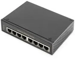 DIGITUS Industrieller Gigabit Ethernet Switch 8-Port, DIN rail, erweiterter