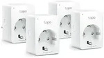 TP-LINK Tapo P100, Smart-Steckdose, 4er-Pack