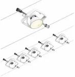 PAULMANN CorDuo Seilsystem Mac II Basisset GU5,3 max. 5x10W 230/12V Wei&szlig; matt