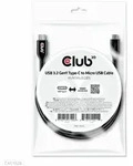 CLUB 3D USB 3.0 Kabel, USB 3.0 Micro-B/USB-C 3.0, 1m