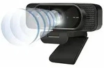 LOGILINK UA0381 Full-HD-USB-Webcam mit Dual-Mikrofon schwarz