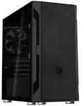 SILVERSTONE Fara H1 M schwarz, Glasfenster