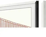 SAMSUNG Design Modern f&uuml;r 2021 The Frame TV 55", wei&szlig; Wei&szlig;