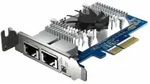 QNAP Dual-port 10GBASE-T 10GbE network expansion card Intel X710 PCIe Gen3x4