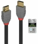 LINDY 0.5m Ultra High Speed HDMI Kabel, Anthra Line