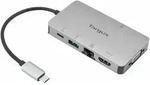 TARGUS USB-C DP Alt Mode Single Video 4K HDMI/VGA Docking Station, USB-C 3.0