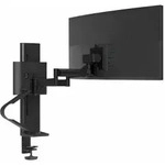 ERGOTRON TRACE Single Monitorhalterung mit patentierter CF-Technologie Matte Black