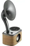 SANGEAN Radio CP-100D Gramophone Design Bluetooth DAB+ grau / Holz