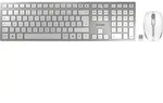 CHERRY DW 9100 Slim silber/wei&szlig;, USB, DE