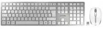 CHERRY DW 9100 Slim wei&szlig;/silber, USB, FR