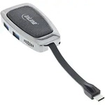 INLINE Multifunktions-Hub USB 3,2 Gen,2 USB-C (2xUSB-A + 1xHDMI + 1xUSB-C)