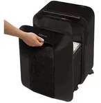 FELLOWES Powershred LX201 schwarz, 2x12mm MG, 3 Prog., 2 K&ouml;rbe, EEK E, 47dB, LED,