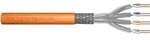 DIGITUS CAT 7 S-FTP Verlegekabel, 1200 MHz Dca (EN 50575), AWG 23/1, 500m, Simplex,
