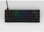 DUCKY Mecha Mini TKL PBT schwarz, MX RGB RED, USB, DE