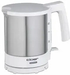 CLOER Wasserkocher 4711 1.5L edelstahl/wei&szlig;