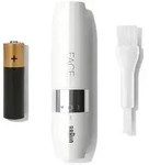 BRAUN Face Mini Hair Remover FS1000 wei&szlig;/chrom