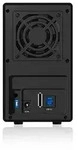 ICY BOX Ext. RAID System, 2x SATA 3,5" zu 1x USB 3.0 + 1x eSATA, RAID 0/1/JBOD/SINGLE