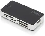 DIGITUS Cardreader All-in-one schwarz/silber, USB 3.0