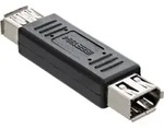 INLINE FireWire Adapter, 6pol Buchse / Buchse, bulk