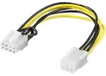 GOOBAY Int.Stromkabel PCIe 6Pin->8Pin