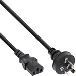INLINE Netzkabel, Netzstecker China auf Kaltger&auml;testecker C13, 0,5m