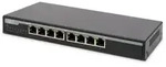 DIGITUS Professional Gigabit Desktop Switch, 8x RJ-45, PoE+